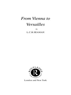 cover image of From Vienna to Versailles